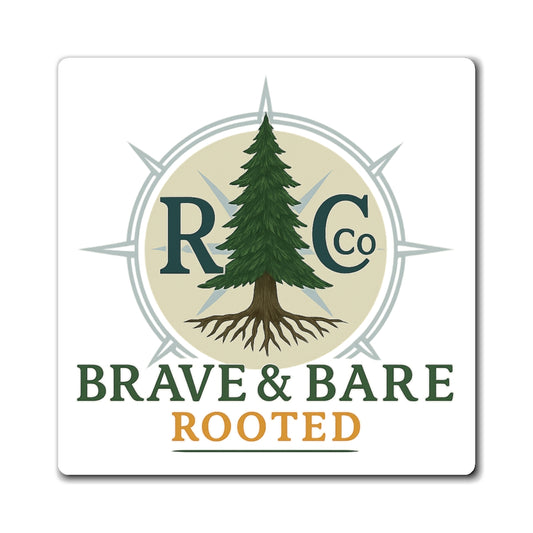 Logo Magnet- White (RC Co.)