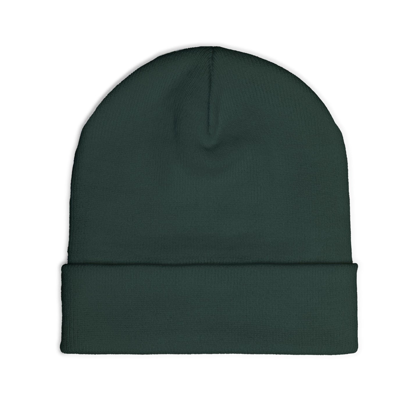 Embroidered Knit Beanie (Rooted in Chaos)