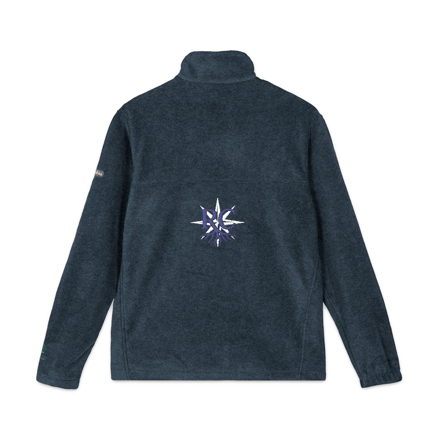 Embroidered Columbia Fleece Jacket//Unisex (Rooted in Chaos/Brave & Bare | Rooted)