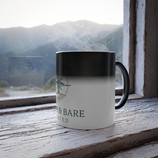 Color Morphing Logo Mug (Brave & Bare | Rooted)