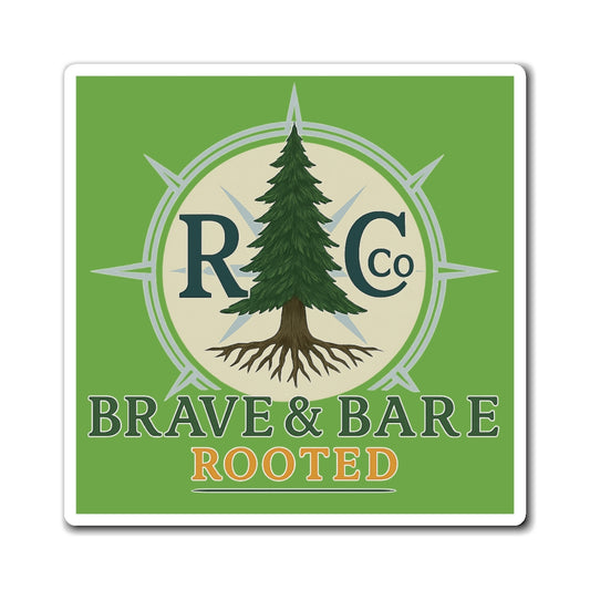 Logo Magnet- White (RC Co.)