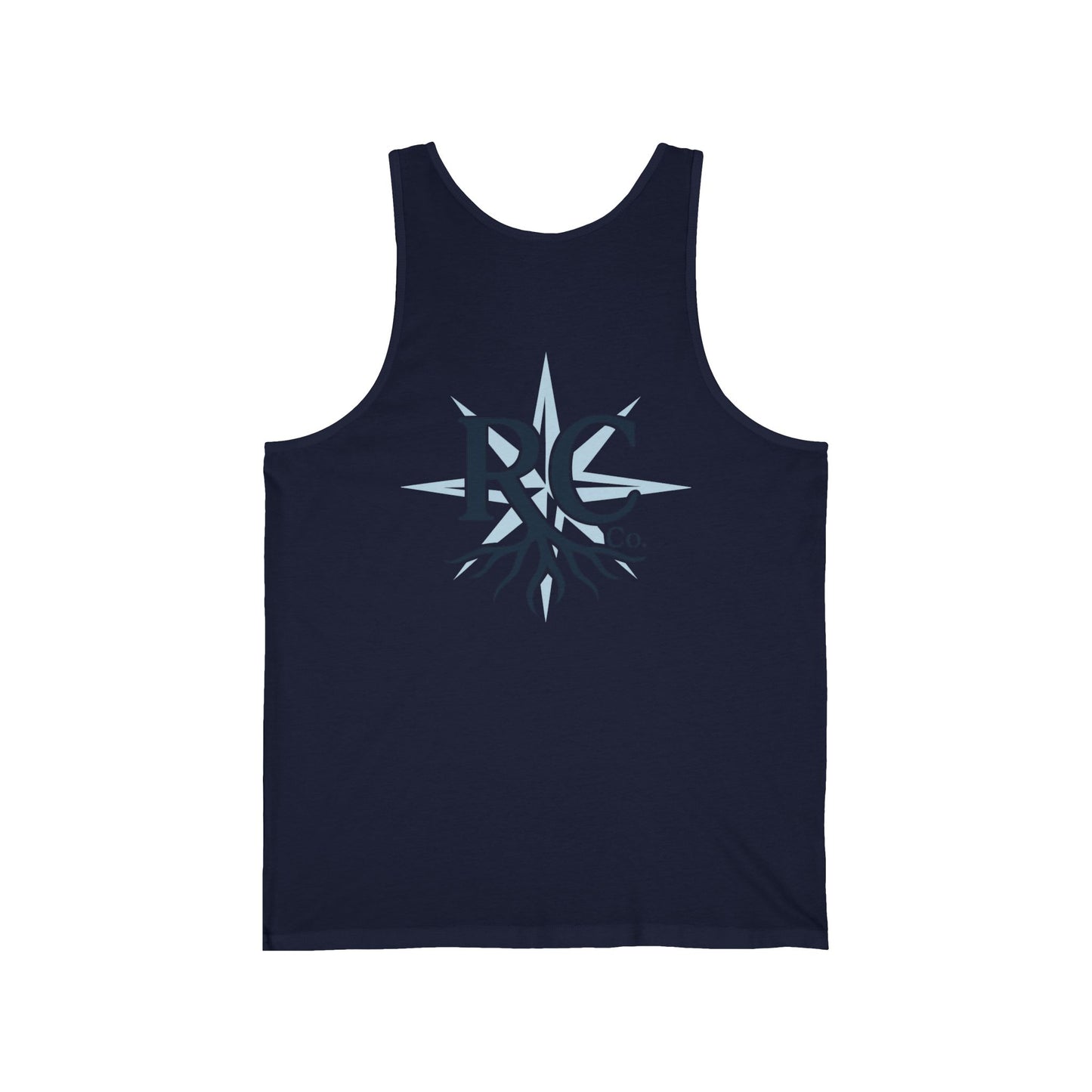"Be Brave. Be Bare. Be You" Jersey Tank//Unisex (Rooted in Chaos)