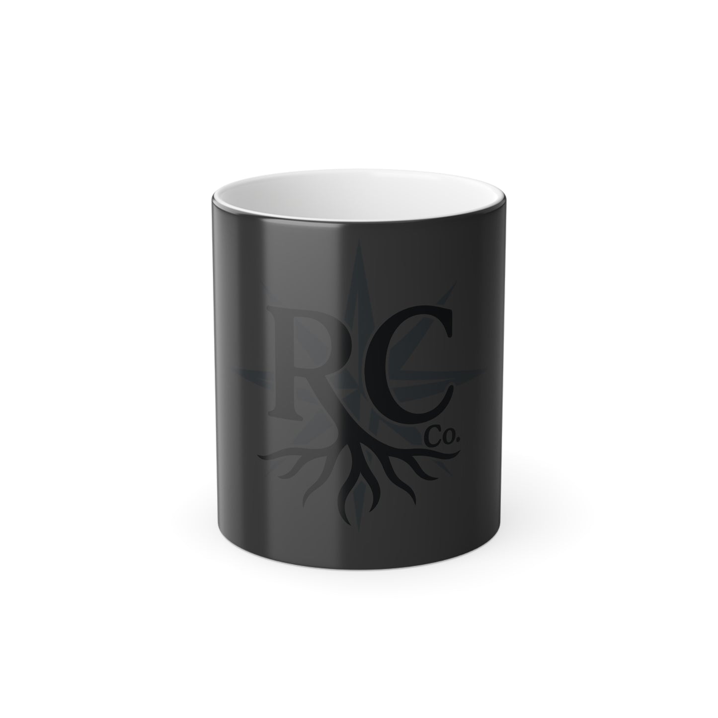 Color Morphing Logo Mug (Rooted in Chaos)