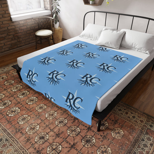 Plush Fleece Blanket (Rooted in Chaos)