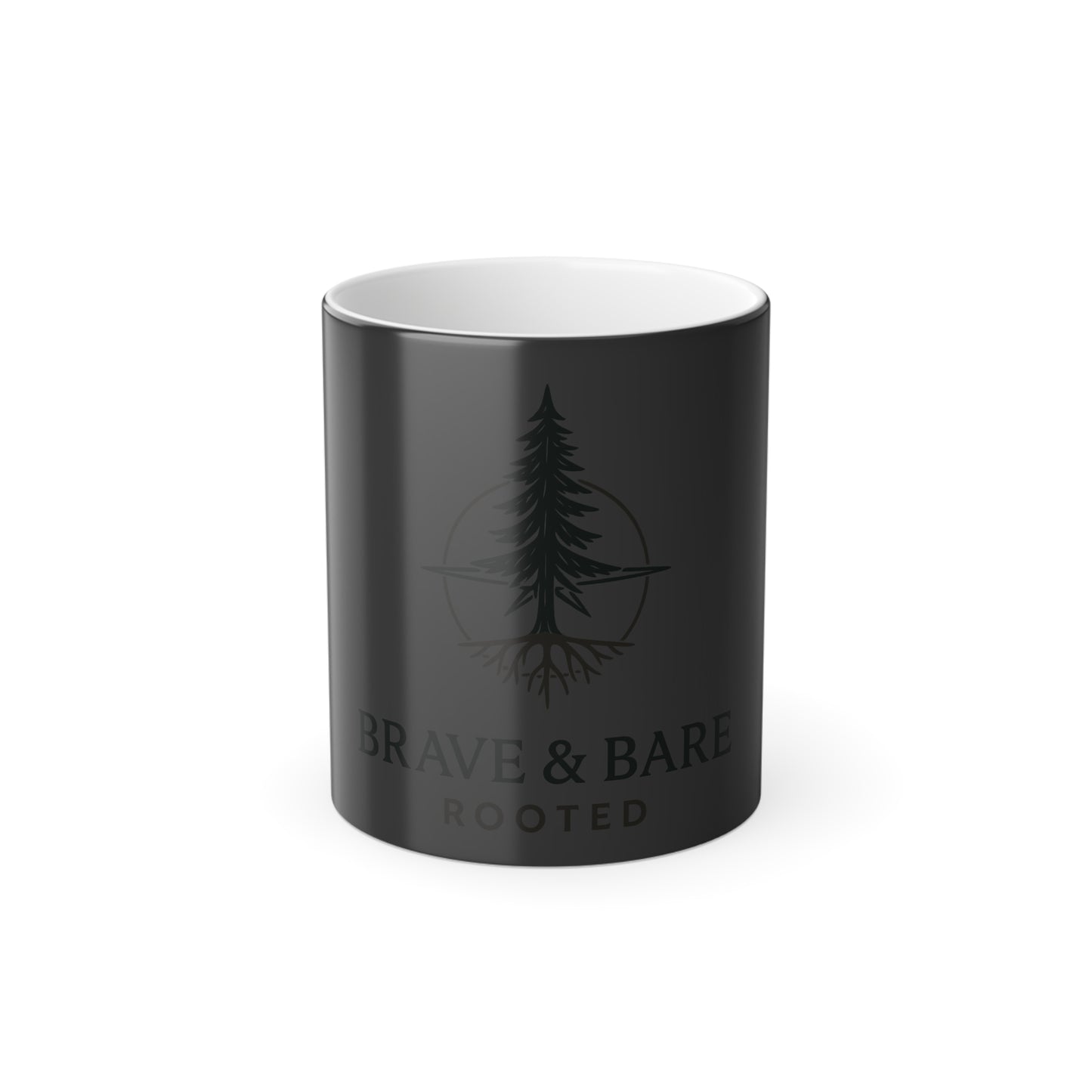 Color Morphing Logo Mug (Brave & Bare | Rooted)