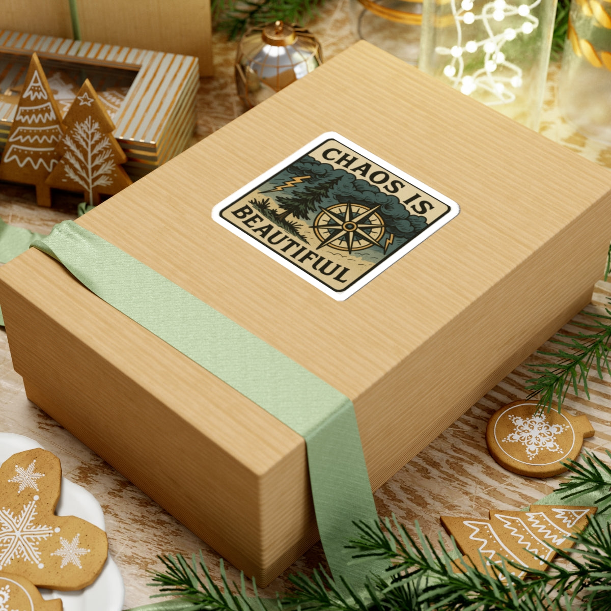 Chaos Is Beautiful sticker