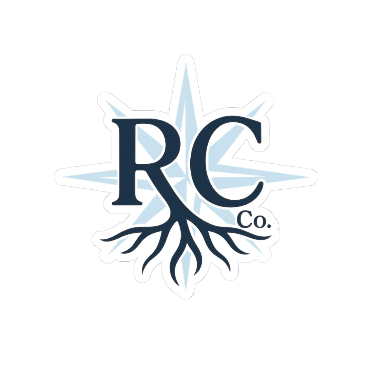 Logo sticker (Rooted in Chaos)